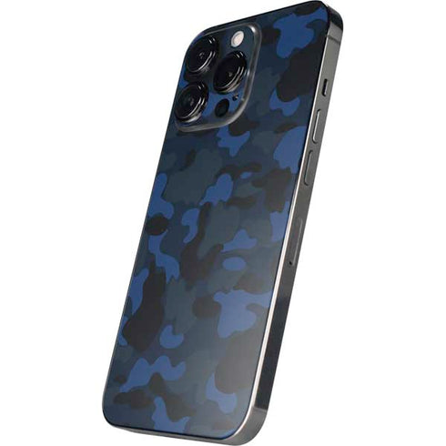 Blue Street Camo iPhone 13 Pro Max Skin